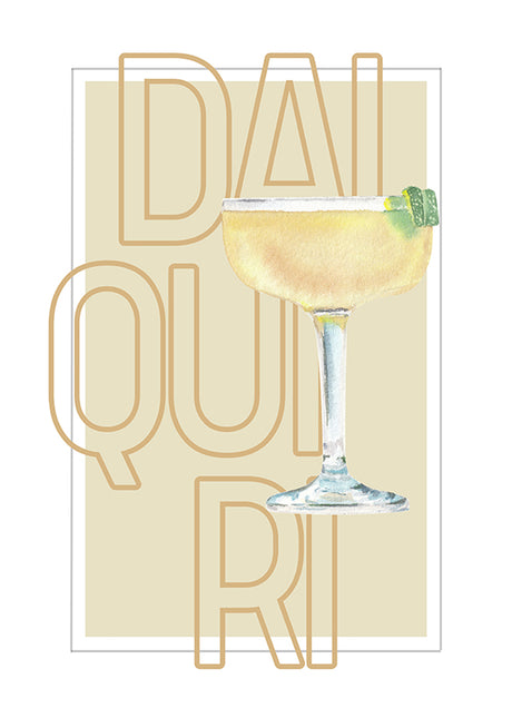 BAR ART DAIQUIRI