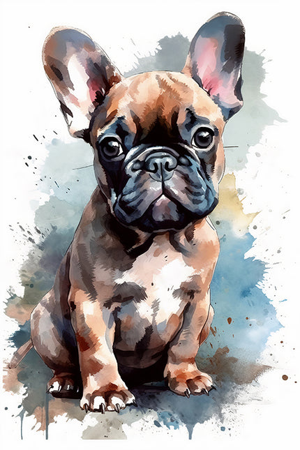 ANIMAL ART DOG (FRENCH BULLDOG)