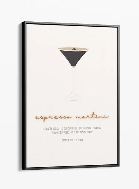 BAR ART ESPRESSO MARTINI