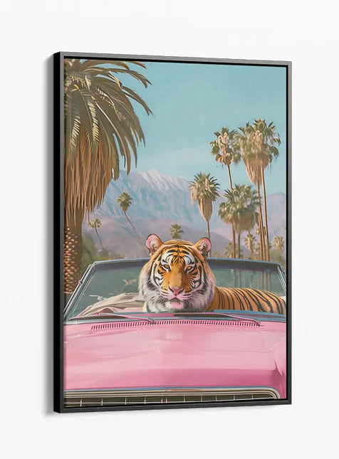 ANIMAL ART MIAMI TIGER