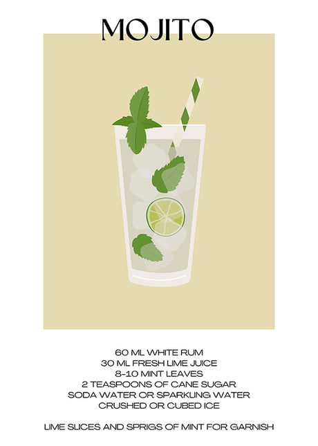 BAR ART MOJITO