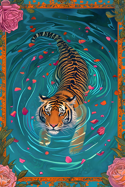 ANIMAL ART TIGER