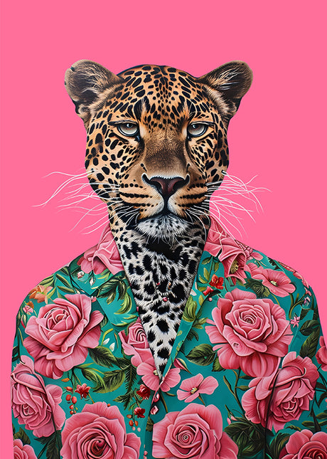 ANIMAL ART LEOPARD