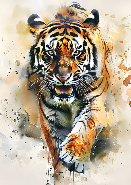 ANIMAL ART TIGER