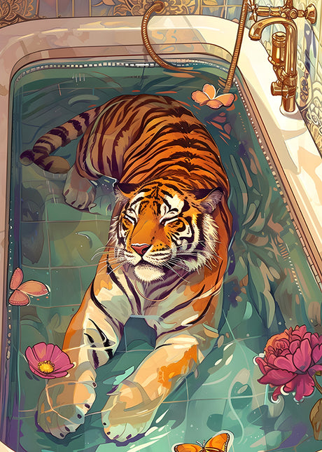 ANIMAL ART TIGER