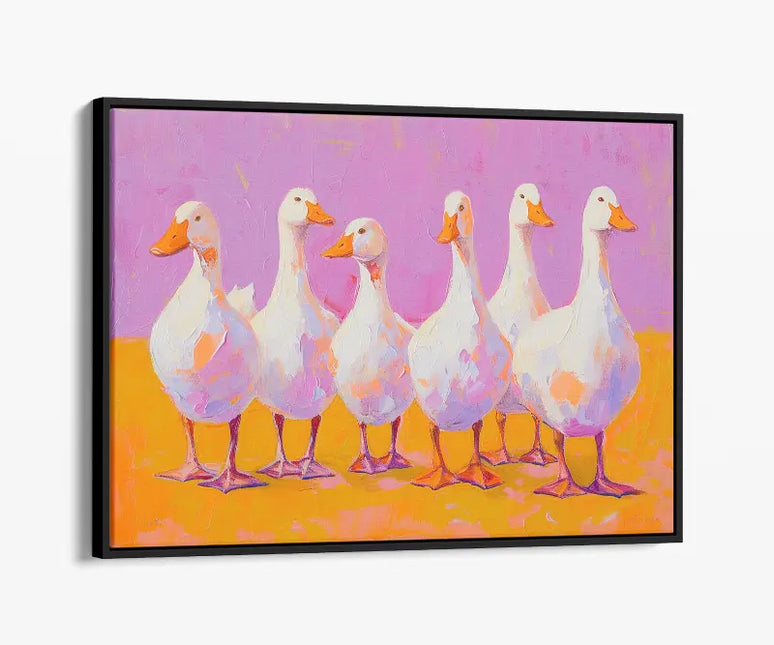 ANIMAL ART DUCKS