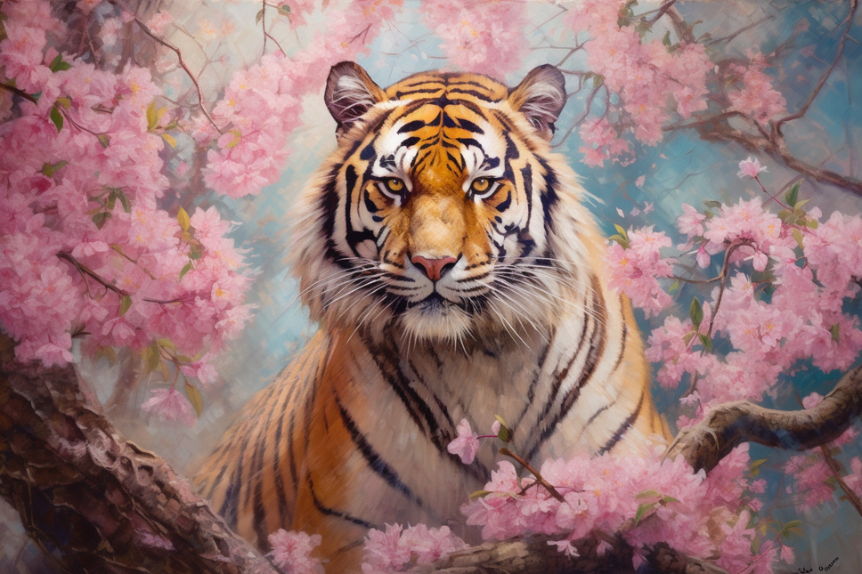 ANIMAL ART TIGER