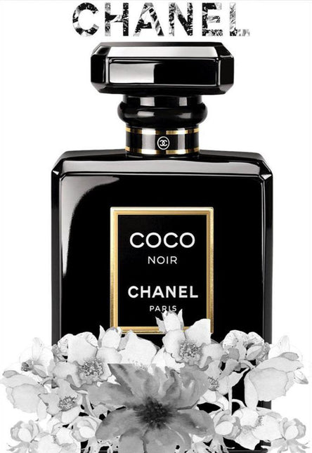 FASHION BRAND CHANEL PERFUME WITH FLOWERS