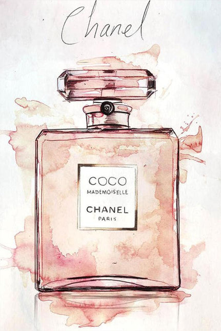 FASHION BRAND CHANEL PERFUME WITH FLOWERS