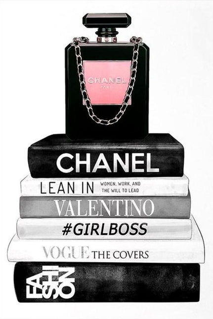 FASHION BRAND CHANEL PERFUME WITH FLOWERS