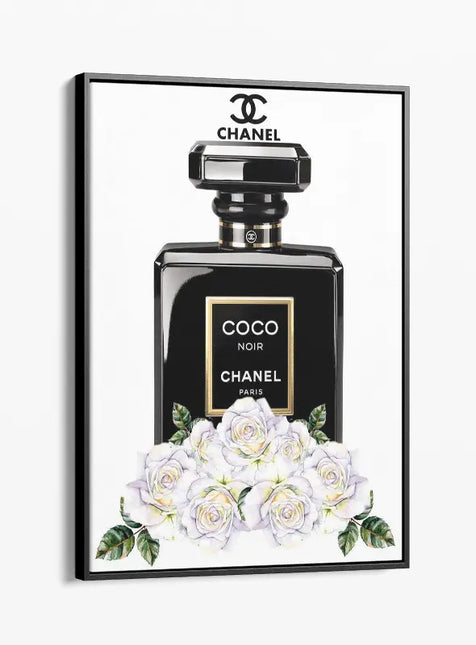 FASHION BRAND CHANEL PERFUME WITH FLOWERS