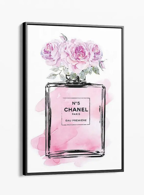 FASHION BRAND CHANEL PERFUME WITH FLOWERS