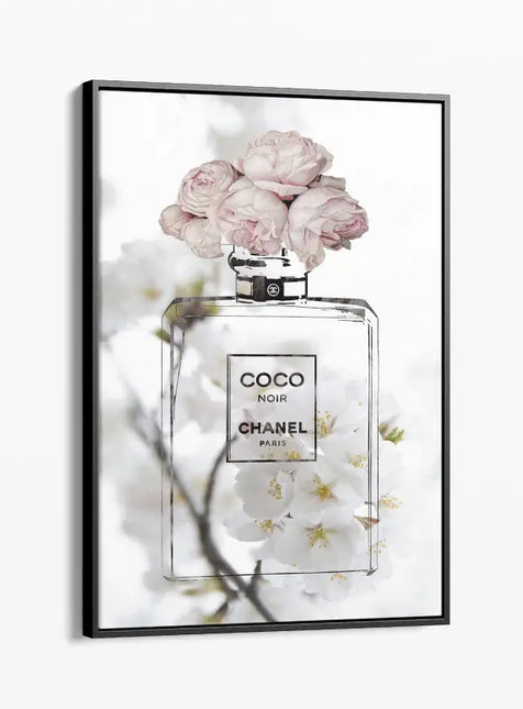 FASHION BRAND CHANEL PERFUME WITH FLOWERS