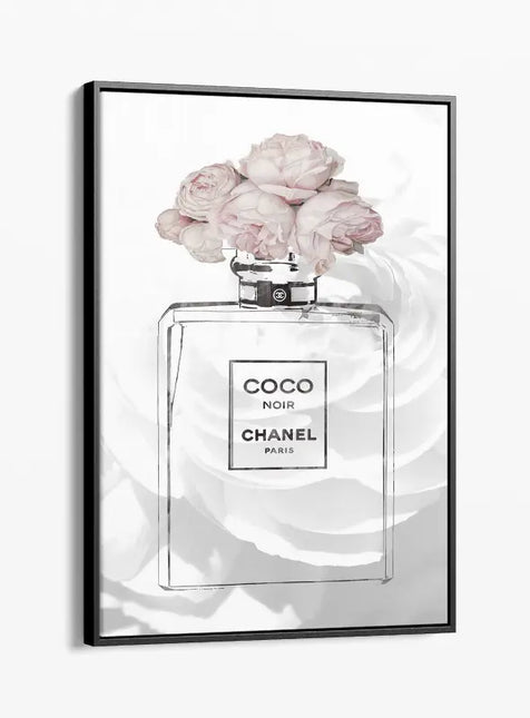 FASHION BRAND CHANEL PERFUME WITH FLOWERS
