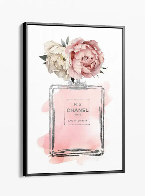 FASHION BRAND CHANEL PERFUME WITH FLOWERS