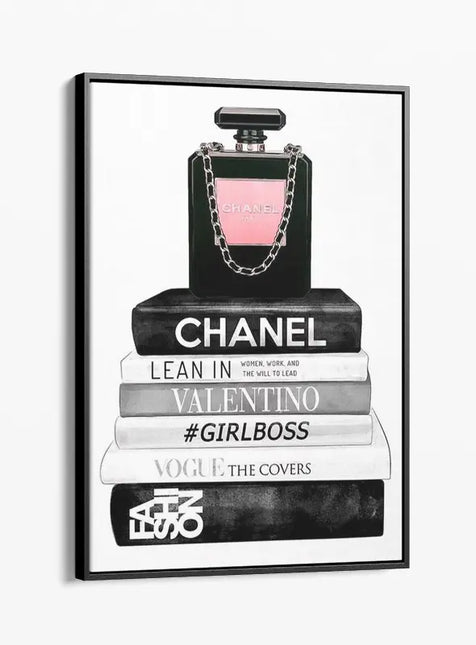 FASHION BRAND CHANEL PERFUME WITH FLOWERS