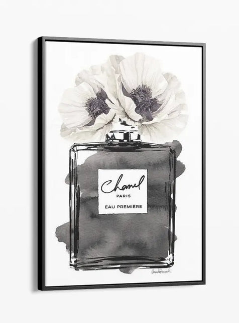 FASHION BRAND CHANEL PERFUME WITH FLOWERS