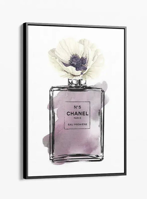 FASHION BRAND CHANEL PERFUME WITH FLOWERS