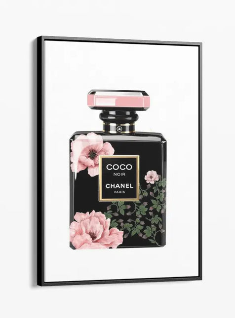 FASHION BRAND CHANEL PERFUME WITH FLOWERS