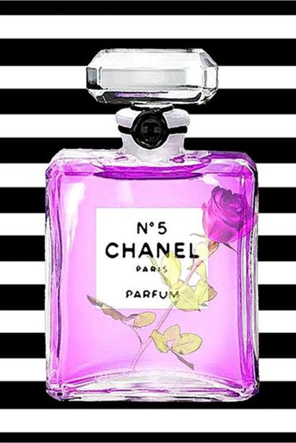 FASHION BRAND CHANEL PERFUME WITH FLOWERS