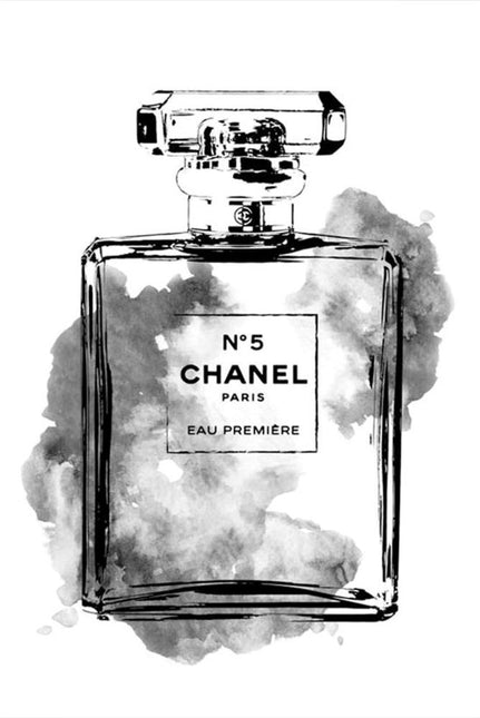 FASHION BRAND CHANEL PERFUME WITH FLOWERS