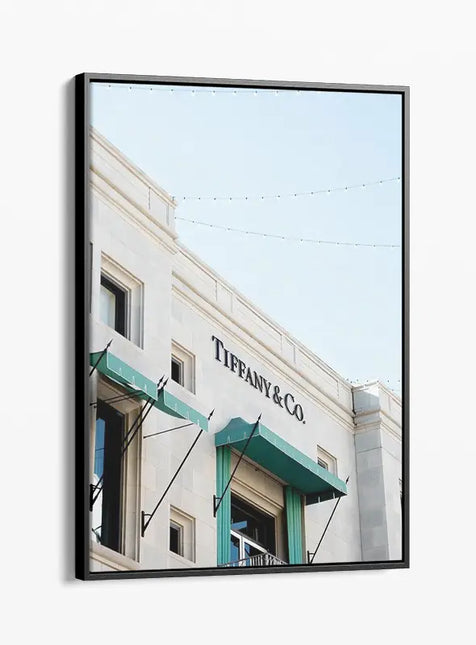 FASHION BRAND TIFFANY'S & CO SHOP FRONT