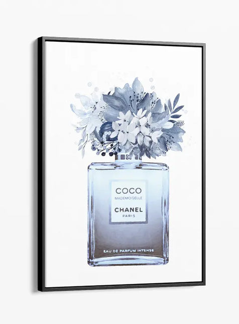 FASHION BRAND CHANEL PERFUME WITH FLOWERS