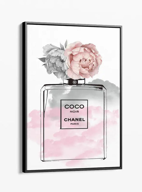 FASHION BRAND CHANEL PERFUME WITH FLOWERS