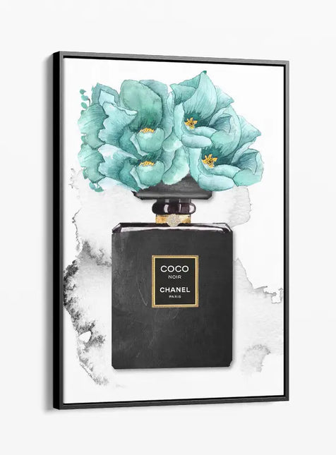 FASHION BRAND CHANEL PERFUME WITH FLOWERS