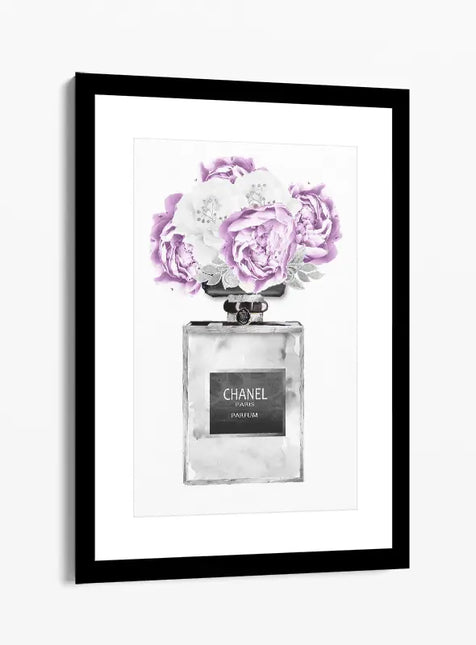 FASHION BRAND CHANEL PERFUME WITH FLOWERS