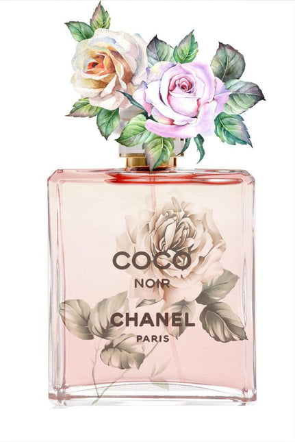 FASHION BRAND CHANEL PERFUME WITH FLOWERS