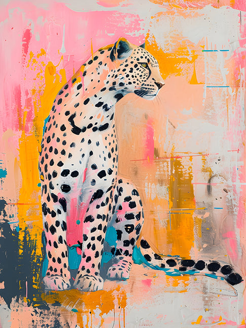 ANIMAL ART LEOPARD