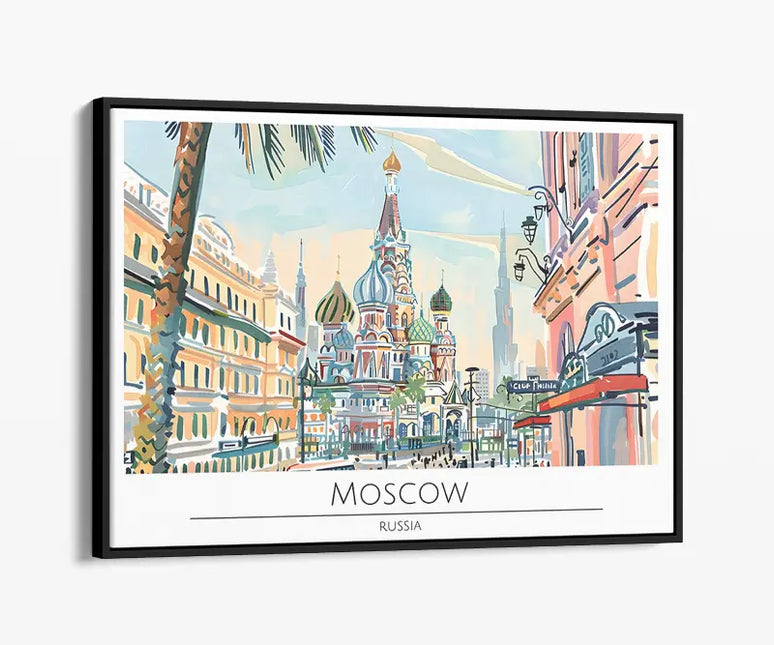 TRAVEL ART MOSCOW RUSSIA