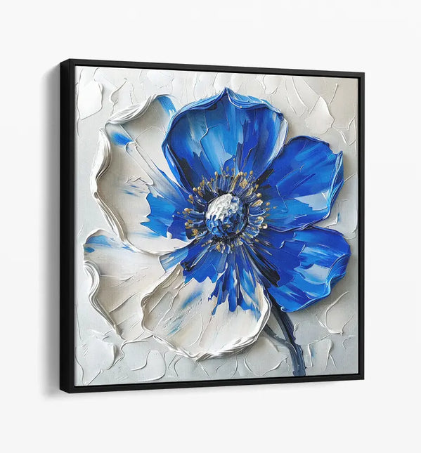 POPPY PALETTE KNIFE PAINTING CANVAS & ART PRINTS
