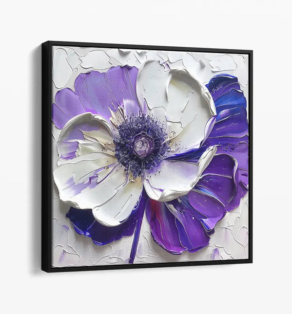 POPPY PALETTE KNIFE PAINTING CANVAS & ART PRINTS