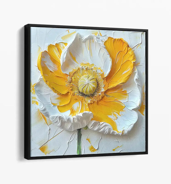 POPPY PALETTE KNIFE PAINTING CANVAS & ART PRINTS
