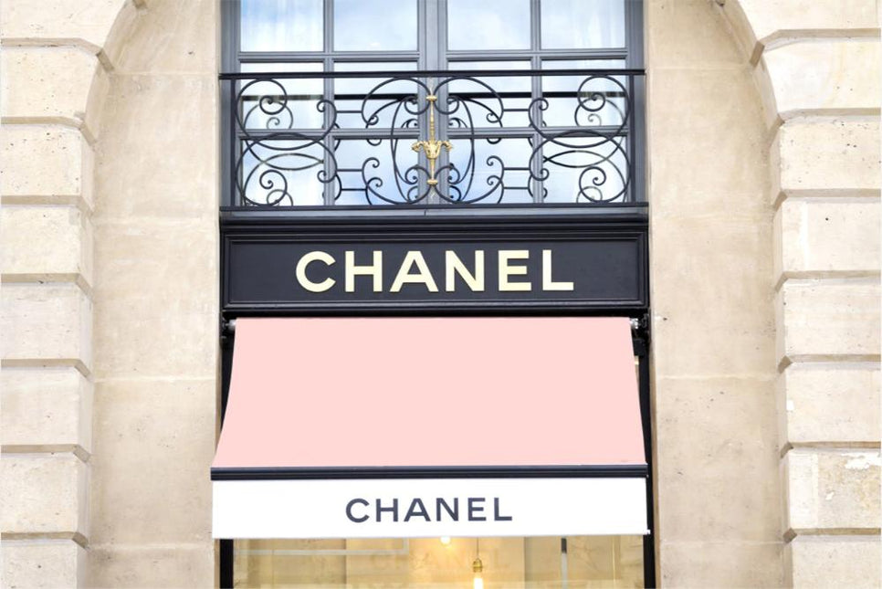 FASHION BRAND CHANEL SHOP FRONT DOORS