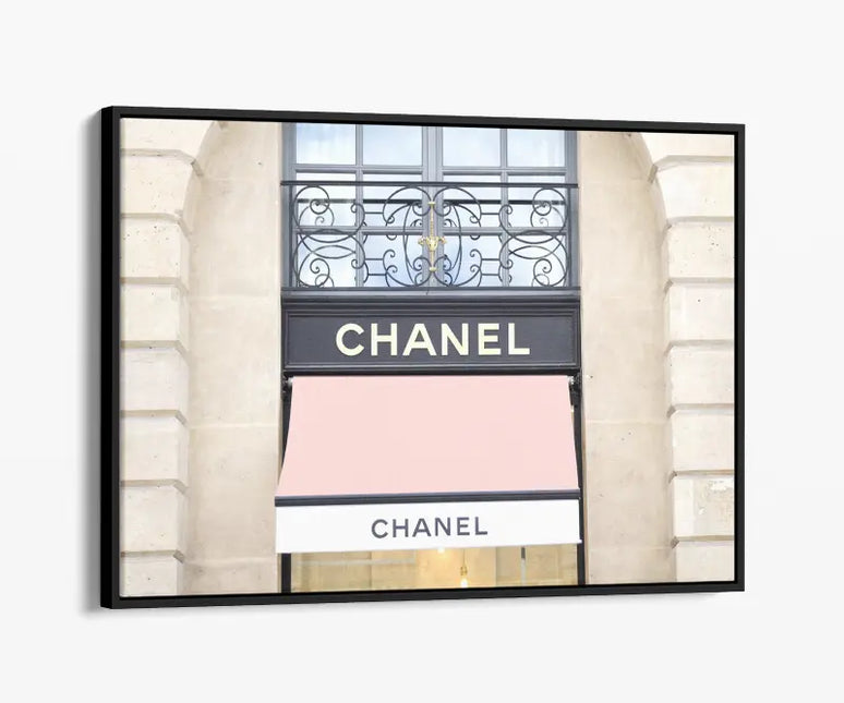 FASHION BRAND CHANEL SHOP FRONT DOORS