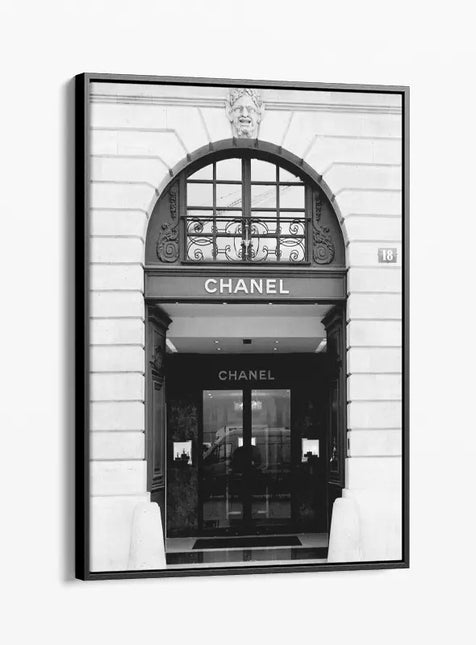 FASHION BRAND CHANEL SHOP FRONT DOORS