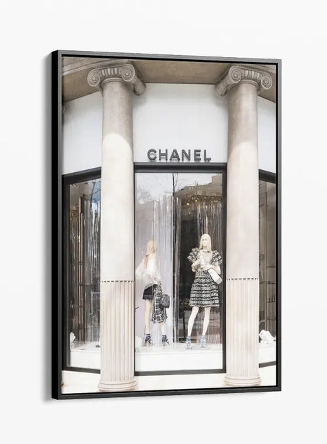 FASHION BRAND CHANEL SHOP FRONT DOORS