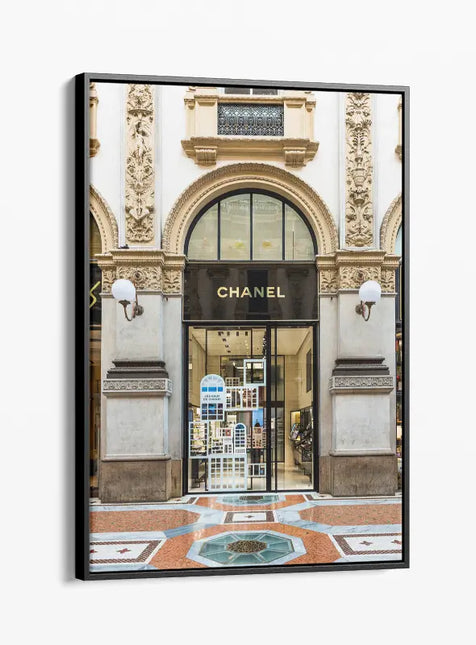 FASHION BRAND CHANEL SHOP FRONT DOORS