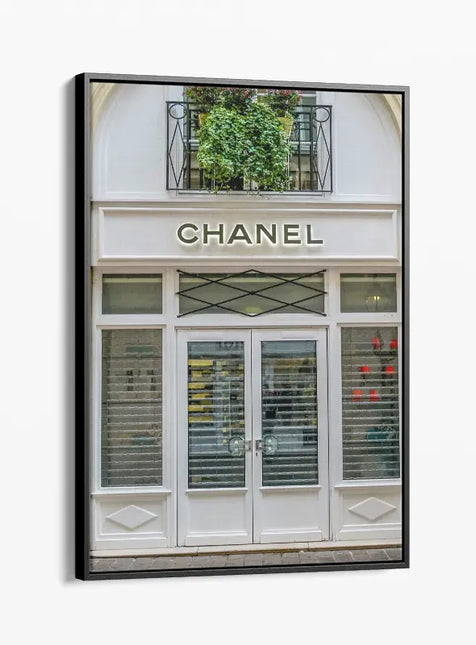FASHION BRAND CHANEL SHOP FRONT DOORS