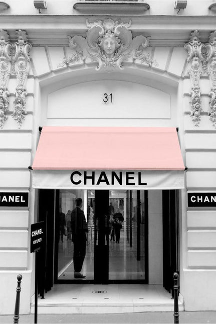 FASHION BRAND CHANEL SHOP FRONT DOORS