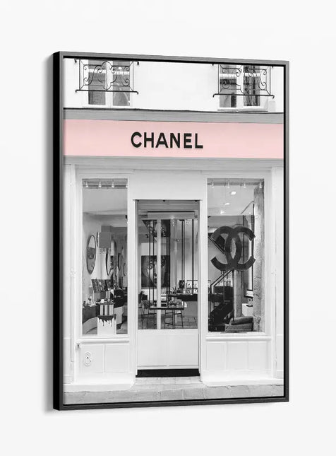 FASHION BRAND CHANEL SHOP FRONT DOORS