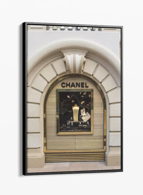 FASHION BRAND CHANEL SHOP FRONT DOORS