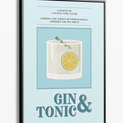 BAR ART GIN & TONIC