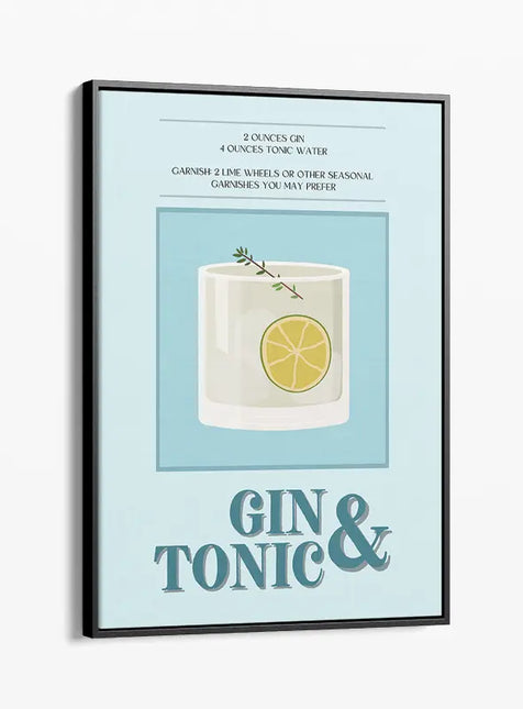 BAR ART GIN & TONIC