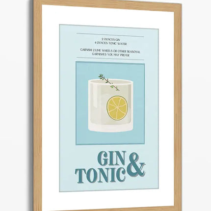 BAR ART GIN & TONIC