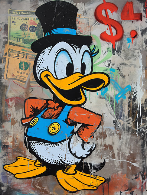 AMINE ART DAFFY DUCK