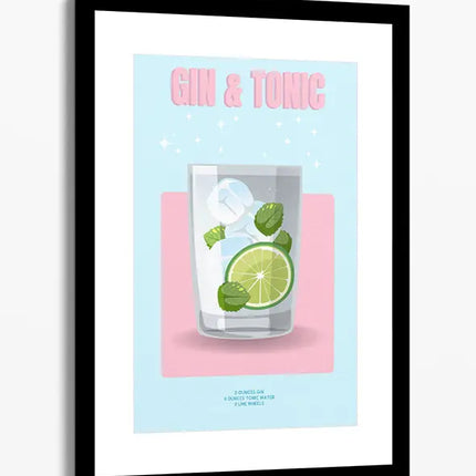 BAR ART GIN & TONIC